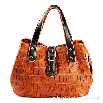 Designer's Recommended European Look Stones Embossing Casual Bag, Made of PU/Leather